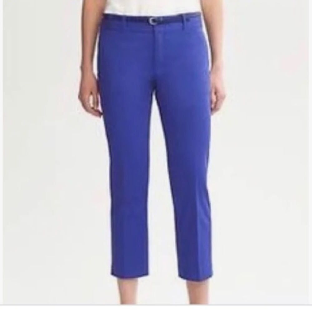 J. Crew Periwinkle Blue Cafe Capri. EUC. Women’s size 0.